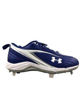 Under Armour MLB Women's Size 6 NWOT Guide Bound Blue White Baseball Cleats
